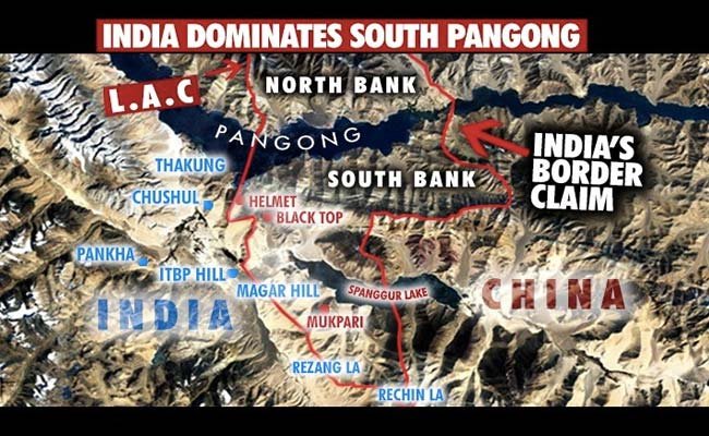 लद्दाख में तनाव के बीच दक्षिणी पैंगॉन्ग में बढ़ी चीनी टैंकों और सैनिकों की मौजूदगी