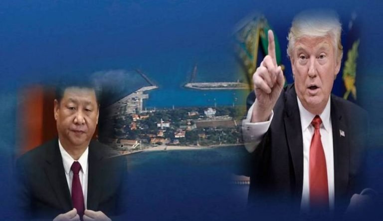 The US said that China is using its military posts to capture the South China Sea | US का दावा: दक्षिण चीन सागर में धौंस जमाने के लिए अपनी सैन्य चौकियों का इस्तेमाल कर रहा चीन