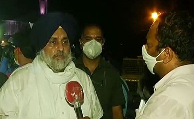 सुखबीर बादल ने कहा - किसानों के लिए कोई भी कुर्बानी देंगे, NDA में बने रहने पर बाद में लेंगे फैसला