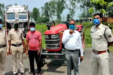 छत्तीसगढ़: धूम स्टाइल में क्राइम, ट्रैक्टर चुराकर कंटेनर से ले गए यूपी