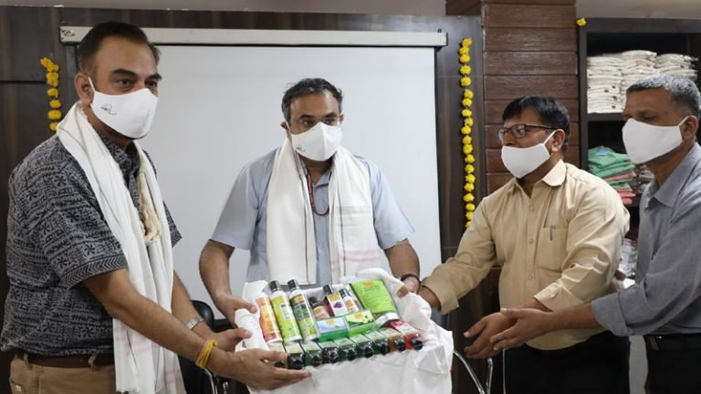 गांधी जयंती पर विन्ध्या वैली ब्राण्ड अन्तर्गत नवीन उत्पाद लांच