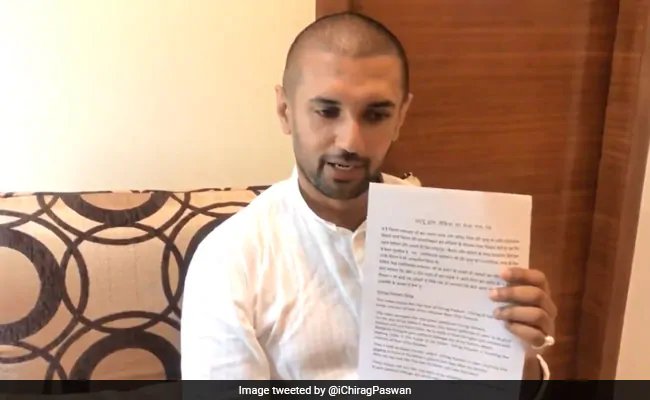वायरल वीडियो मामले में चिराग पासवान ने नीतीश कुमार पर साधा निशाना, ट्वीट कर कही यह बात..VIDEO