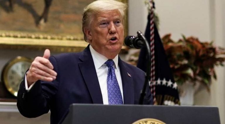 Trump’s first public speech after tested COVID-19 positive, said – I am feeling great | कोरोना संक्रमण के बाद ट्रंप ने दिया पहला सार्वजनिक भाषण, फिटनेस पर कही ये बात