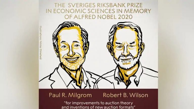 Paul R Milgrom and Robert B Wilson awarded the Nobel Prize for Economics | अमेरिका के मिल्ग्रॉम और विल्सन को मिला अर्थशास्त्र का नोबेल पुरस्कार