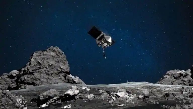 NASA releases new images of asteroid Bennu, sample collection on asteroid after historic landing | नासा ने जारी की क्षुद्र ग्रह बेन्नू की नई तस्वीरें, कई रहस्यों से उठेगा पर्दा