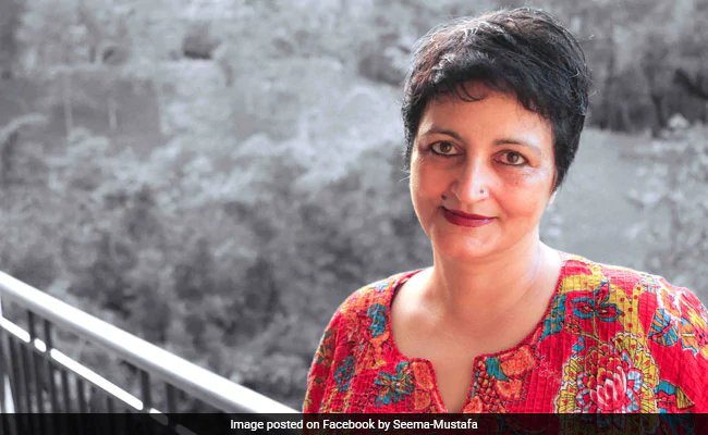 सीमा मुस्तफा एडिटर्स गिल्ड ऑफ इंडिया की अध्यक्ष निर्वाचित