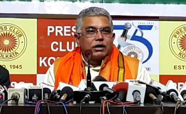 पश्चिम बंगाल BJP अध्यक्ष दिलीप घोष कोरोना वायरस से संक्रमित, अस्पताल में भर्ती