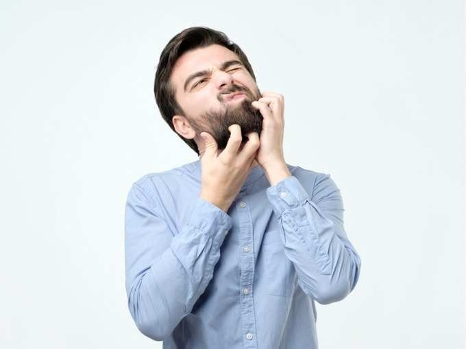 Itchy beard Itchy beard