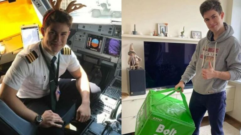 Russian Pilot delivering food due to coronavirus pandemic goes viral