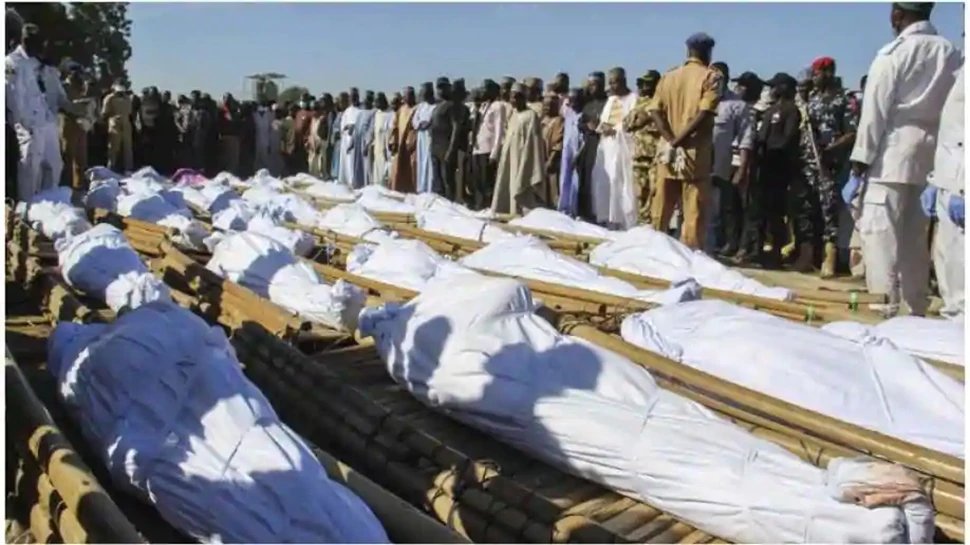 Horrific attack blamed on Boko Haram jihadist group claimed 110 lives in Nigeria |नाइजीरिया में Boko Haram के जिदादियों ने बांधकर मार दिए 110 गरीब किसान
