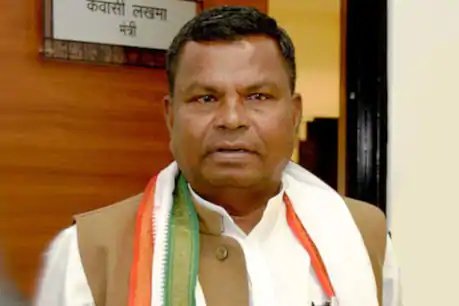 छत्तीसगढ़ के मंत्री कवासी लखमा. फाइल फोटो.