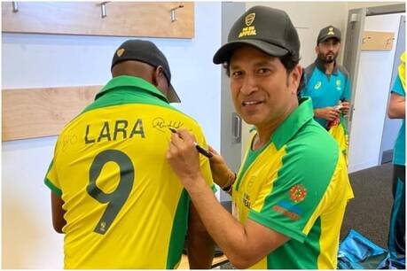 सचिन तेंदुलकर. (Brian Lara/Instagram)