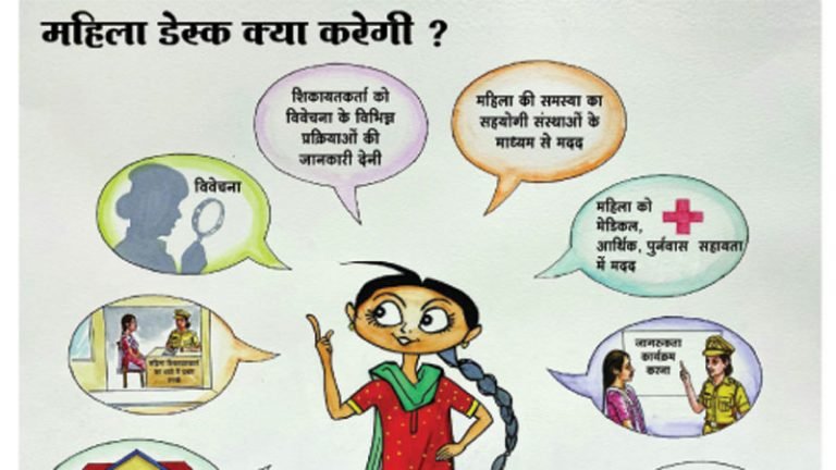 महिला अपराधों की रोकथाम के लिये 700 थानों में ऊर्जा महिला हेल्पलाइन डेस्क