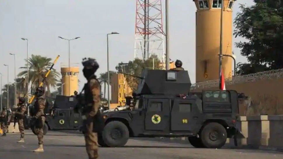 rockets attacked at iraq airbase which hosts us, coalition forces, baghdad latest update | Iraq में अमेरिका की अगुवाई वाले मिलिट्री एयरबेस पर बड़ा हमला, दागे गए 10 से ज्यादा रॉकेट