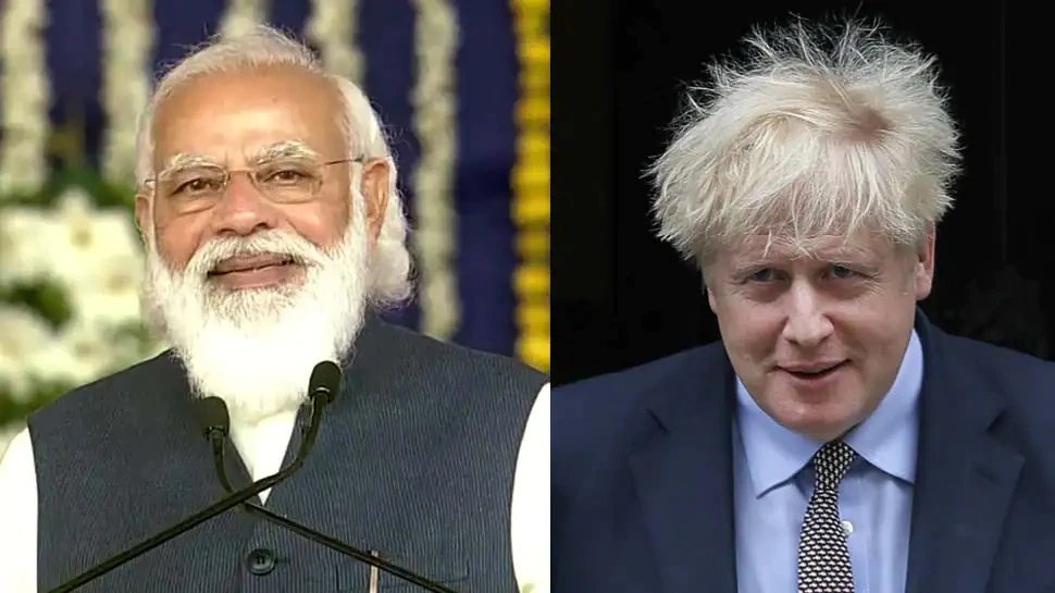 Britain Prime Minister Boris Johnson praised PM Modi for fight against global warming| Boris Johnson ने भारत दौरे से पहले की PM Modi की तारीफ, Global Warming से जंग में नेतृत्व को सराहा