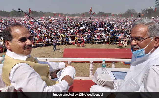 लेफ्ट-कांग्रेस और सेकुलर फ्रंट की रैली में उमड़ी भीड़ पर सीट बंटवारे को लेकर खींचतान तेज