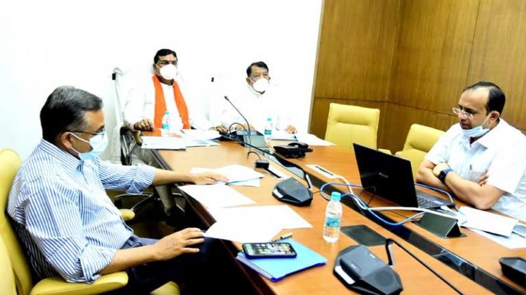 धान मीलिंग के लिये गठित मंत्रि-मंडलीय उप समिति की बैठक संपन्न