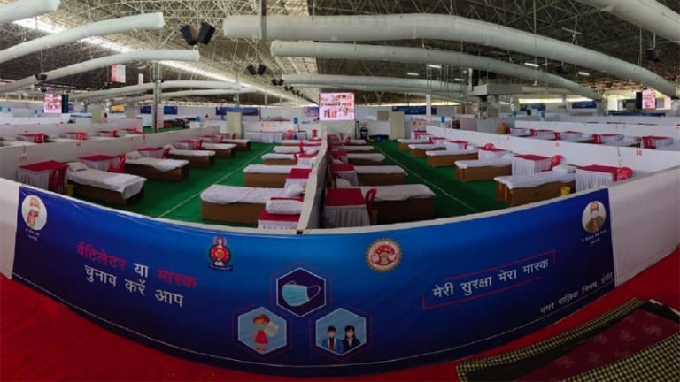 जन-सहयोग से इंदौर में निर्मित हुआ प्रदेश का सबसे बड़ा कोविड केयर सेंटर