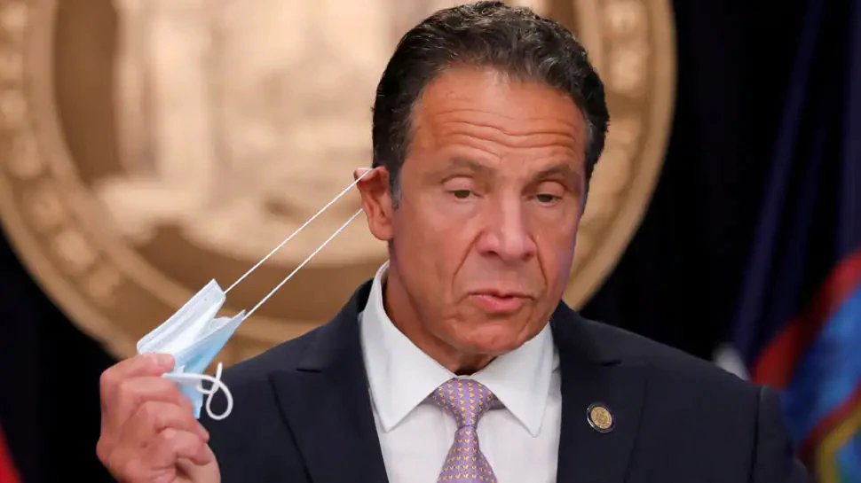 Another woman speaks up against New York Governor, says Cuomo forcibly kissed her cheeks in 2017| Andrew Cuomo की मुश्किलें बढ़ीं, महिला का आरोप ‘New York Governor ने परिवार वालों के सामने जबरन किया Kiss’