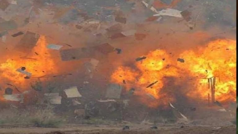 Army truck attacked in Kabul soldier killed in IED blast 4 injured