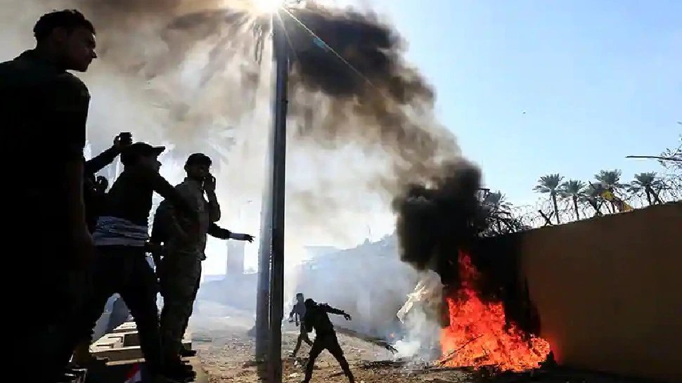 Rocket attack on air base in Salauddin province of Iraq । Iraq Rocket Attack: इराक के सलाउद्दीन प्रांत में एयर बेस पर रॉकेट से हमला