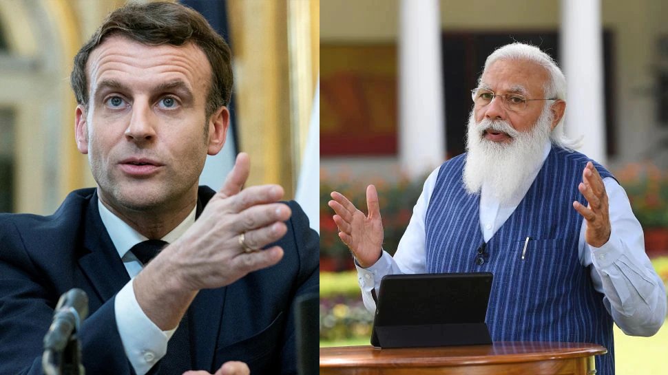 French President Emmanuel Macron send message to Indian people, says- we stand ready to provide our support | Corona संकट के बीच France ने भारत की तरफ बढ़ाया मदद का हाथ, राष्ट्रपति बोले- इस संघर्ष में हम आपके साथ