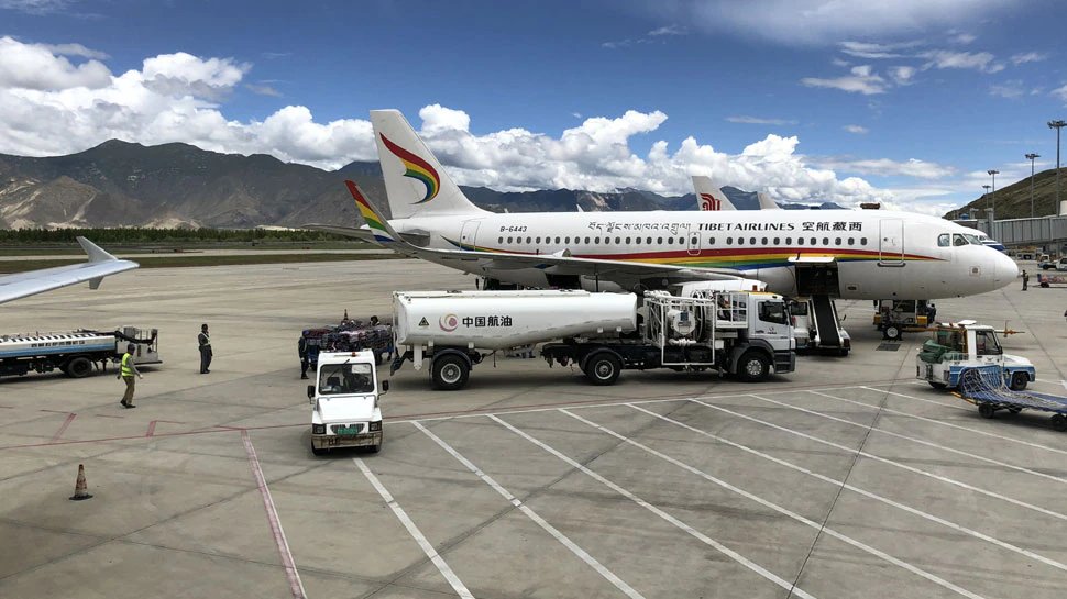 Tibet में अपनी ताकत बढ़ा रहा China, राजधानी ल्हासा में बना सबसे बड़ा Airport Tibet में अपनी ताकत बढ़ा रहा China, राजधानी ल्हासा में बना सबसे बड़ा Airport