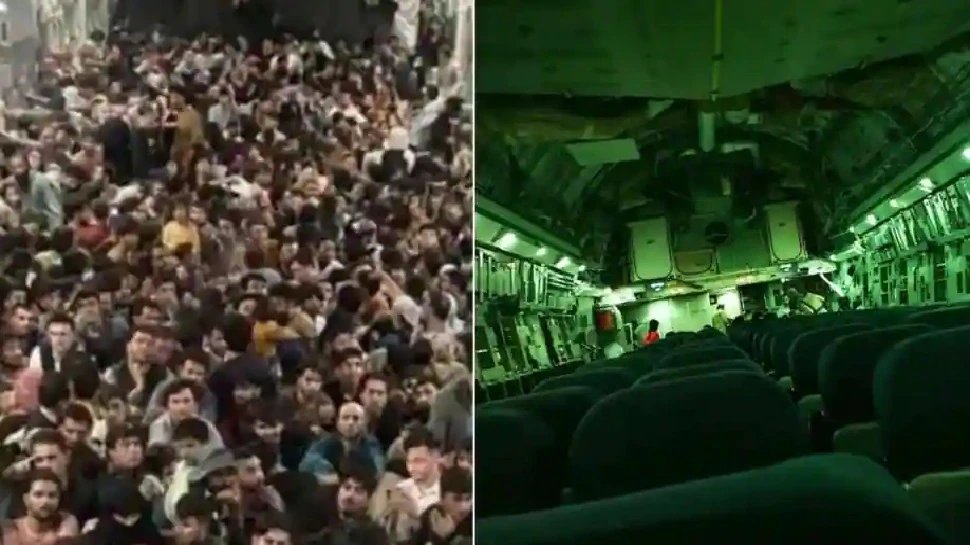Afghanistan: काबुल एयरपोर्ट का खौफनाक सच, हजारों अफगानियों की भीड़ लेकिन रवाना हो रहे खाली विमान | Despite thousands of afghans gathered at Kabul Airport to escape country flights are take off empty