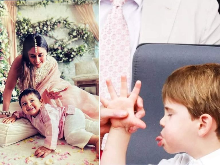 prince louis in viral video: Royal kid Louis gave cute expressions in Queen Elizabeth Platinum Jubilee: दादी महारानी एलिजाबेथ की प्लेटिनम जुबली में शरारत करते नजर आए प्रिंस लुईस, करीना कपूर ने कहा cute प्रिंस