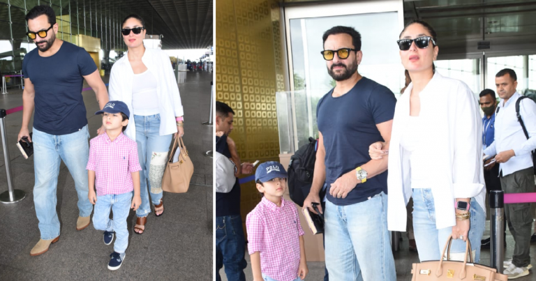 kareena kapoor khan, पति सैफ के साथ स्टाइलिश बनकर घूमने निकलीं करीना कपूर, मगर मगर नन्हे तैमूर की क्यूटनेस लूट ले गई दिल – lifestyle kareena kapoor looks stylish with saif ali khan but taimur caught limelight in cute attire