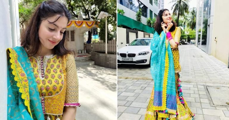 divya khosla kumar in maayera jaipur, चमचमाता शरारा पहन इस बड़े खानदान की बहू ने ढाया कहर, खूबसूरती देख पति तो क्या कुंवारे लड़के भी हो जाएं लट्टू – lifestyle divya khosla kumar looks drop dead gorgeous in maayera jaipur yellow sharara for ganesh chaturthi