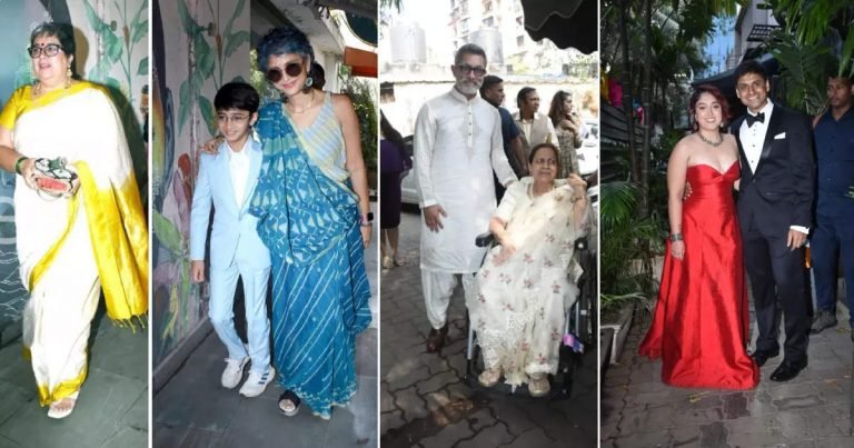 aamir khan’s daughter ira khan engagement party, आइरा की सगाई में रीना दत्ता से लाइमलाइट चुरा किरण राव ने मारी बाजी, मम्मी से ज्यादा सौतेली मां लगी अच्छी – kiran rao looks more than beautiful reena dutta in blue saree in aamir khan daughter ira khan engagement party