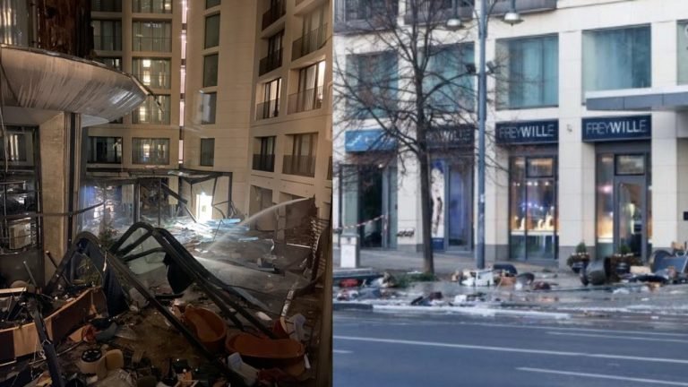 Germany famous aquarium explodes 1 lakh liters of water spread inside the mall radisson blu 1500 fish died aquadom acquarium | World News: इंजीनियरिंग का नायाब नमूना था जर्मनी का एक्वेरिम, अचानक से हुआ ब्लास्ट; 1500 मछलियों की हो गई मौत