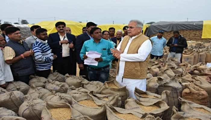 छत्तीसगढ़ : 11.42 लाख किसानों को ऑनलाईन 9057 करोड़ रूपए का भुगतान