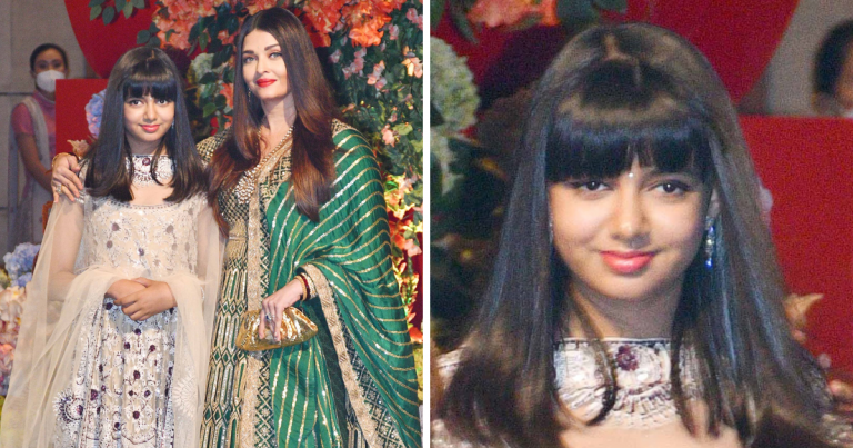 aishwarya aaradhya anant ambani engagement photos, अनंत अंबानी की सगाई में पहुंची ऐश्वर्या राय की बेटी ने किया दंग, बाल हो या गाल हूबहू मां जैसी दिखी आराध्या – aaradhya bachchan steals limelight from aishwarya rai bachchan with beautiful ditto looks like her mother