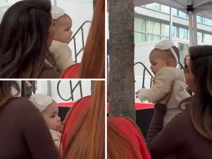 क्यूट लगी हेयरबैंड लगाई मालती