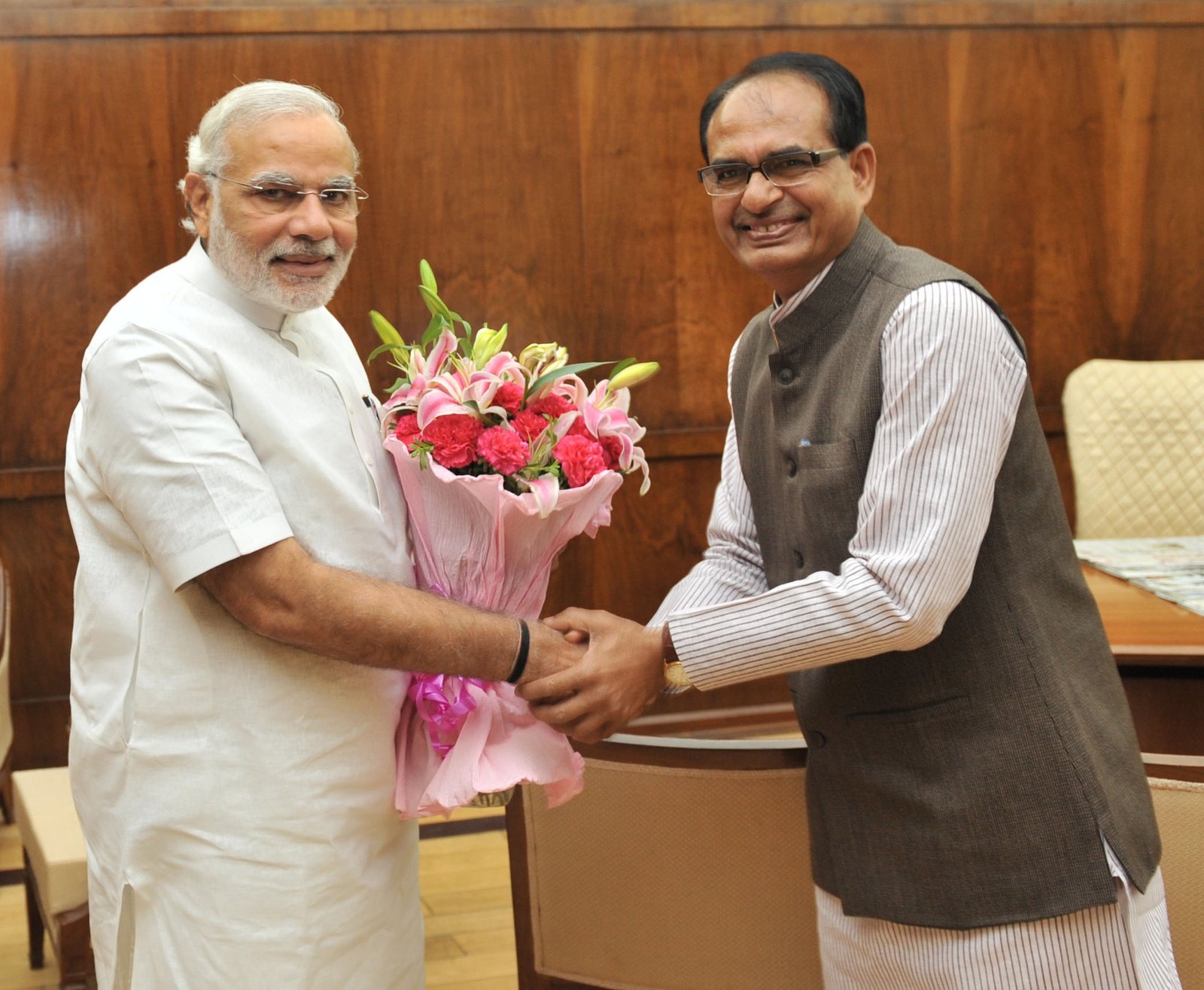 Madhya_Pradesh_CM_Shivraj_Singh_Chauhan_meets_PM_Modi