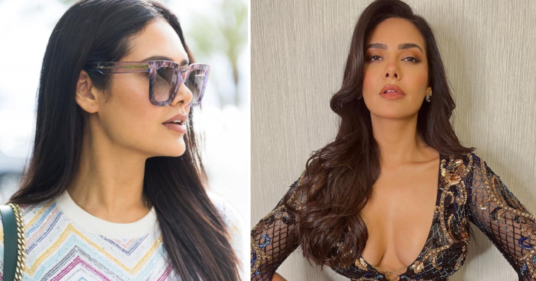 esha gupta debut at cannes film festival 2023, Cannes 2023 में ईशा गुप्ता का डेब्यू, रेड कार्पेट पर जाने से पहले स्लिट ड्रेस में दिखा ग्लैमरस अवतार – esha gupta looks glamorous in sequin thigh high slit dress for cannes 2023 debut