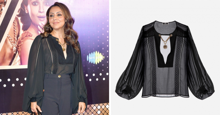 gauri khan expensive black top, पार्टी में शाहरुख की बेगम ने पहना था गजब महंगा टॉप, पर्स भी था दुनिया के नामी लग्जरी ब्रैंड का – lifestyle gauri khan black top elisabetta franchi was expensive and her bag was from louis vuitton