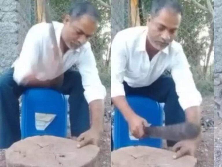 व्यक्ति ने जिस उंगली से भाजपा को वोट दिया, वह उंगली काट दी