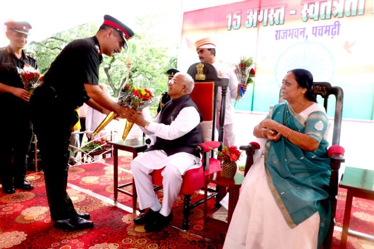 राजभवन पचमढ़ी में मना स्वतंत्रता दिवस, राज्यपाल हुए शरीक