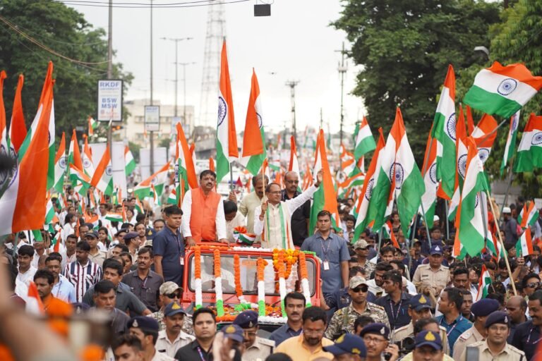 सीएम शिवराज सिंह चौहान ने की अपील— हर प्रदेशवासी अपने घरों में तिरंगा झंडा जरूर फहरायें