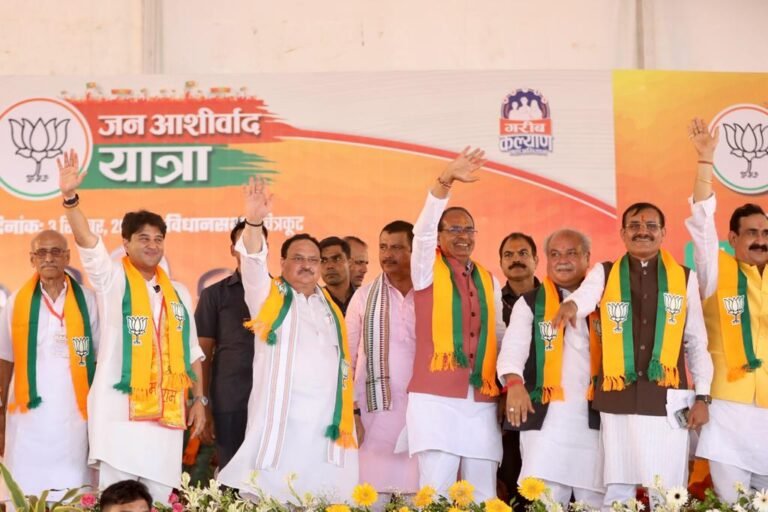 Jan Ashirwad Yatra : शिवराज ही जन आशीर्वाद यात्रा चेहरा, श्रीराम की तपोभूमि से शिवराज को आशीर्वाद