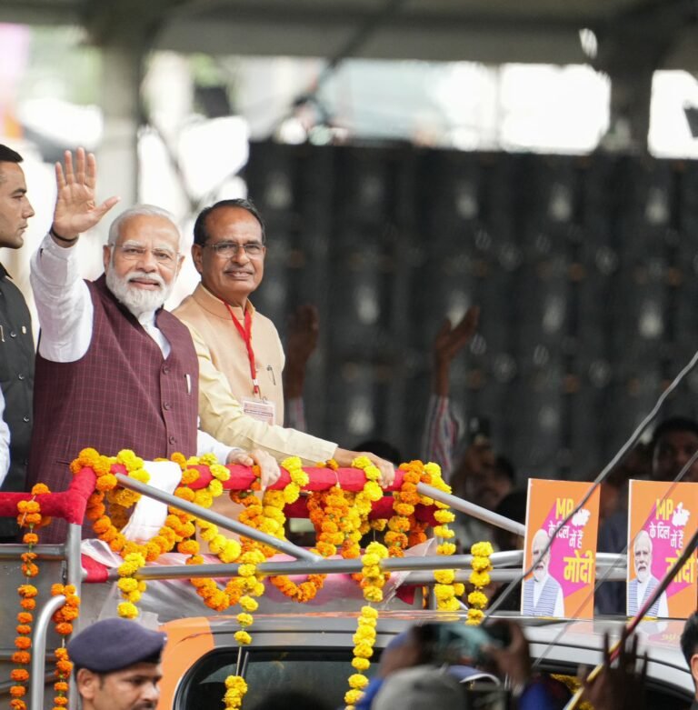 Narendra modi SHivraj Singh Chauhan and VD SHharma