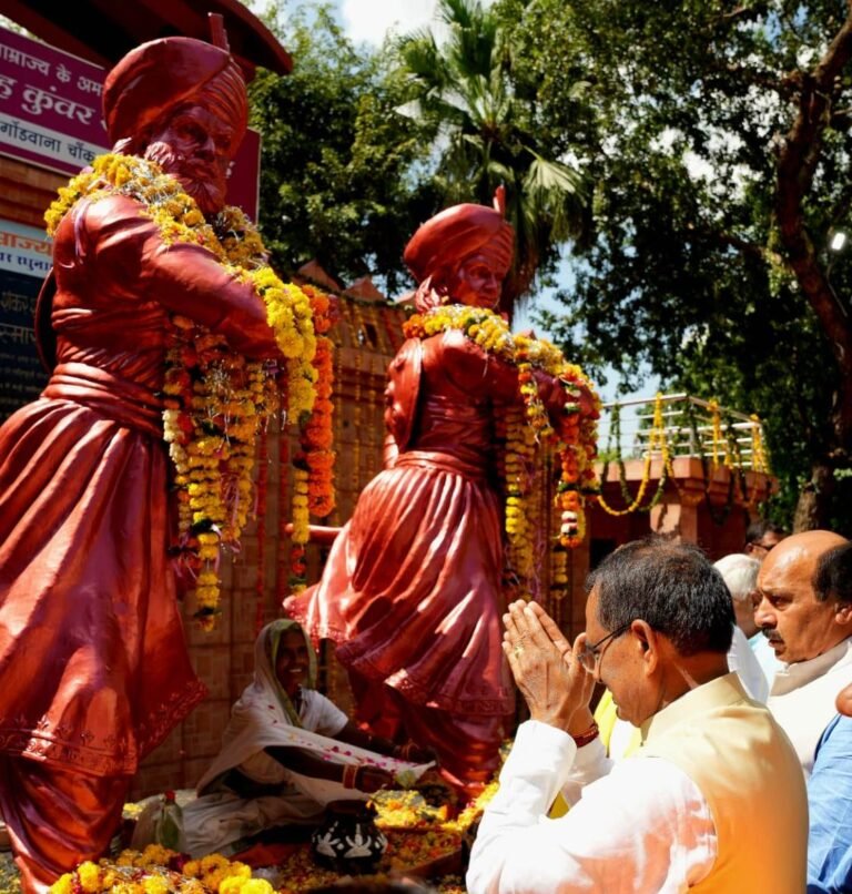 100 करोड़ रुपये से बनेगा रानी दुर्गावती स्मारक, 5 अक्टूबर को किया जाएगा भूमि पूजन : शिवराज