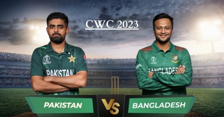 Pakistan vs Bangladesh Live Score,