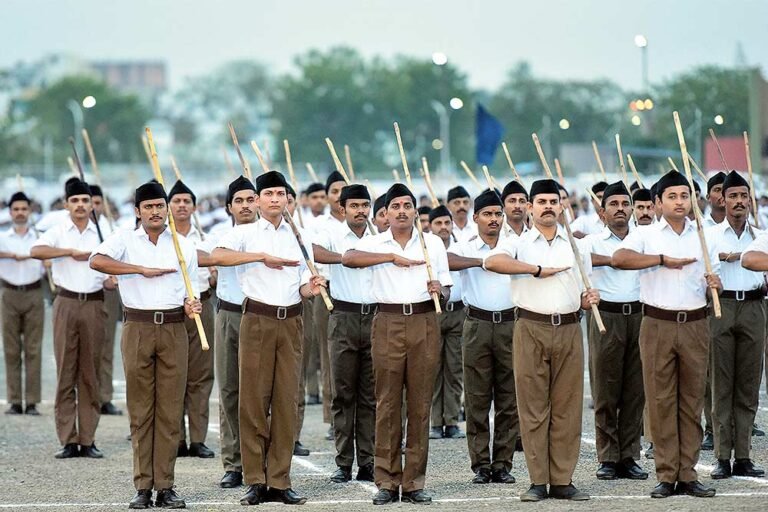 Voting increased due to RSS's '100 percent voting - voting in national interest' campaign