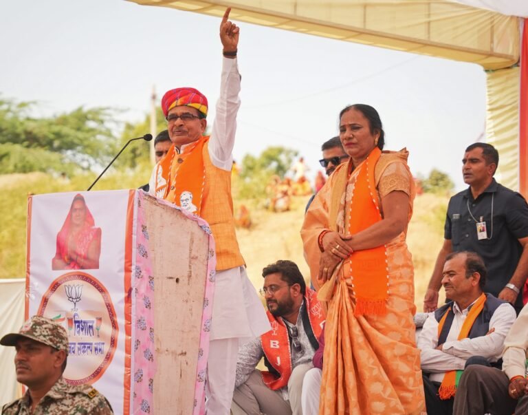 CM Shivraj Singh Chauhan Address Relly in Rajasthan