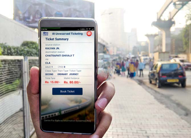 UTS Rail Ticket App in Bhopal UTS Rail Ticket App in Bhopal