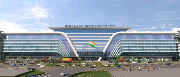 इंदौर का नया रेलवे स्टेशन वर्तमान से 10 गुना बड़ा होगा, 7 मंज़िला होगी नई बिल्डिंग, स्टेशन की पहली झलक आई सामने